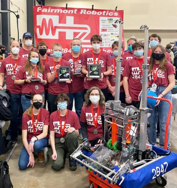 Robotics Team Earns High Rank